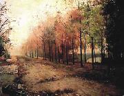 Marie Bashkirtseff Autumn oil painting artist